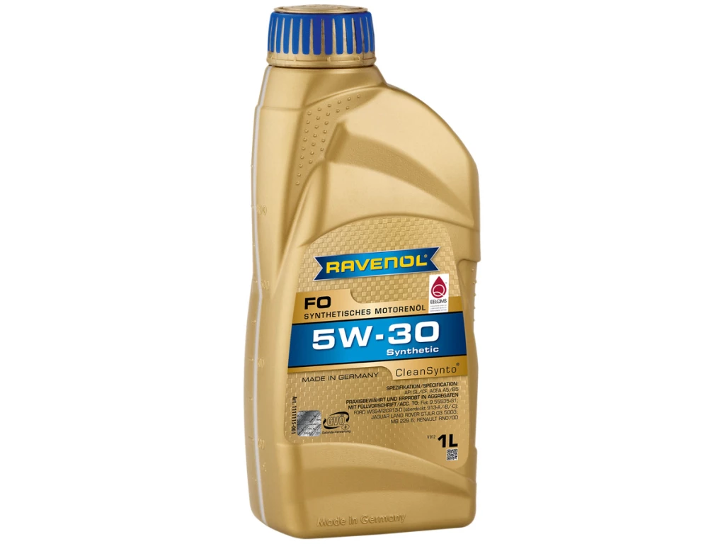 Моторное масло Ravenol FO 5W-30 синтетическое 1 л