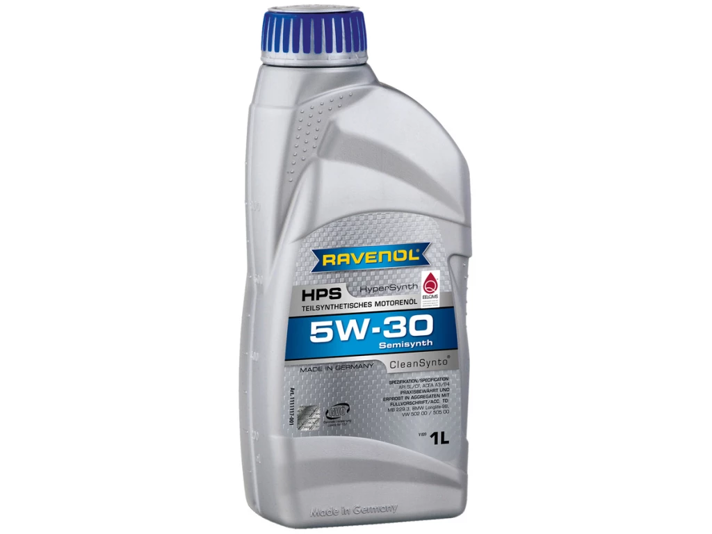 Моторное масло Ravenol HPS 5W-30 полусинтетическое 1 л