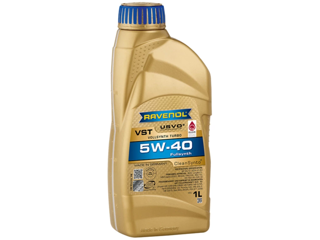 Моторное масло Ravenol VST 5W-40 синтетическое 1 л