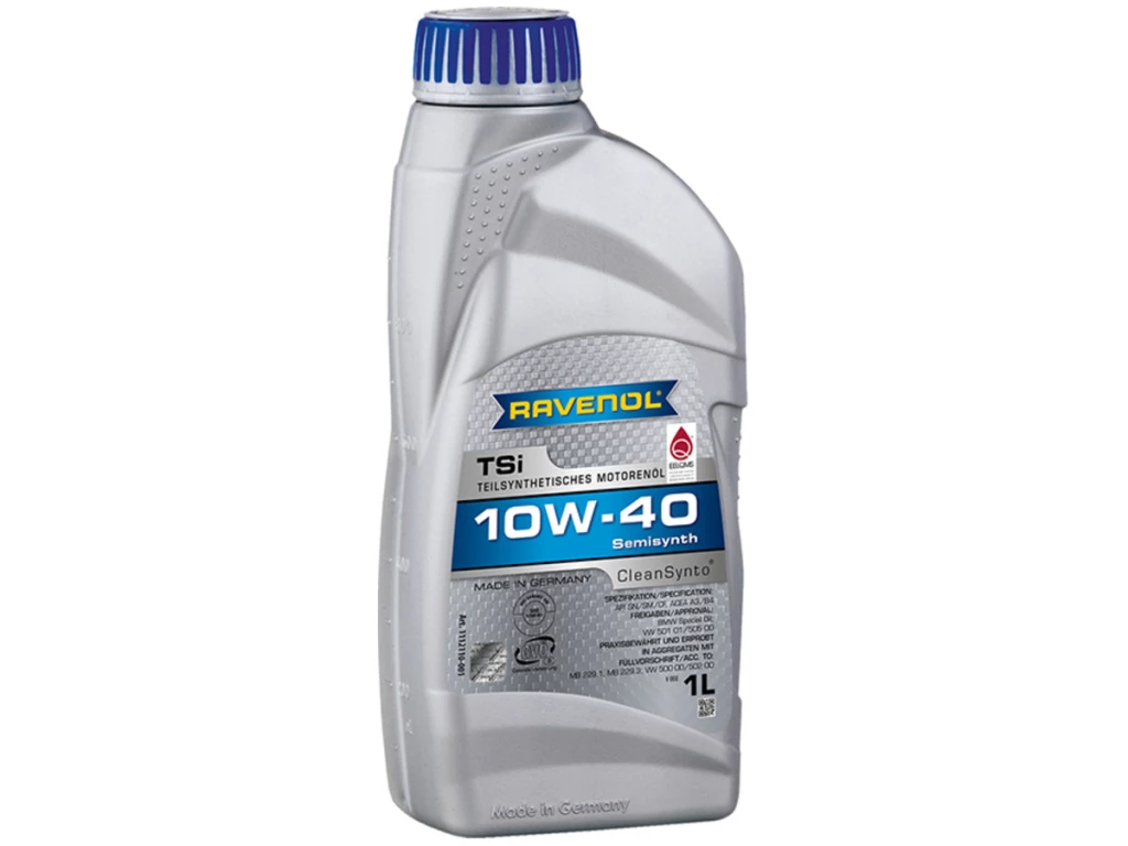 Моторное масло Ravenol TSI 10W-40 полусинтетическое 1 л