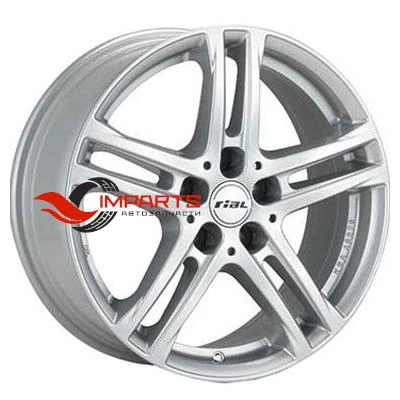 Колесный диск Rial 8x18/5x114,3 ET35 D70,1 Bavaro Polar Silver