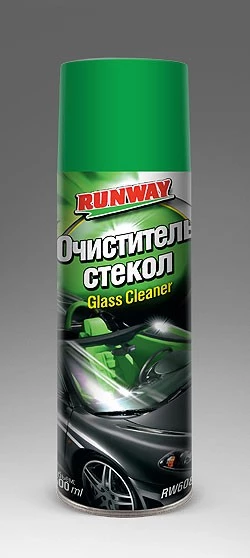 Очиститель стекол RUNWAY  (500 мл) аэрозоль