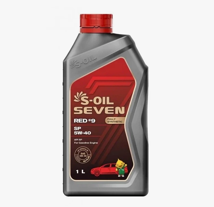 Моторное масло S-OIL Seven RED 9 SP 5W-40 синтетическое 1 л