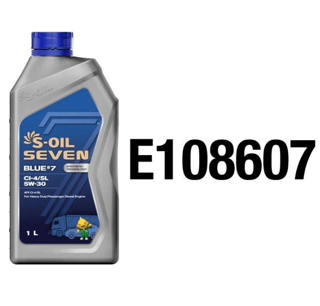 Моторное масло S-OIL Seven BLUE 7 5W-30 синтетическое 1 л