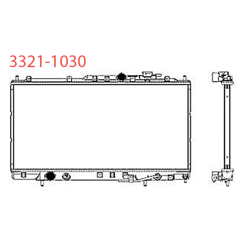 Радиатор охлаждения Sakura 33211030