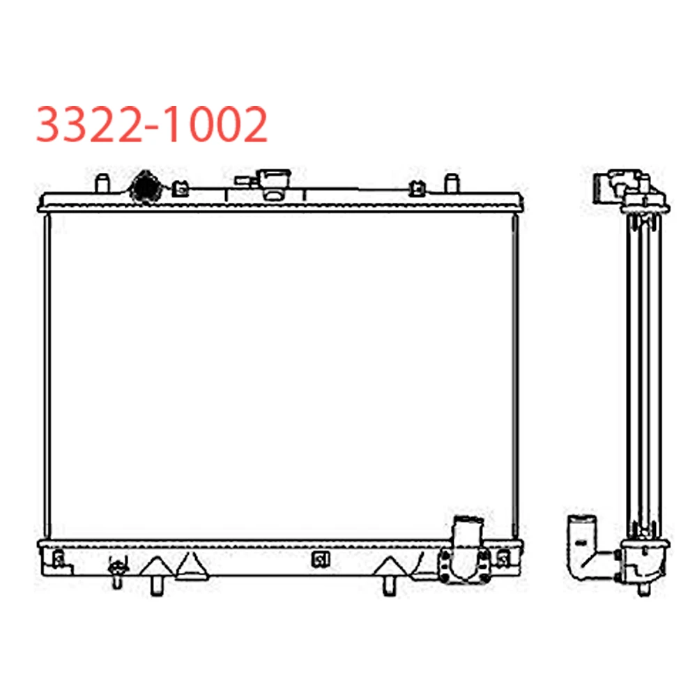 Радиатор охлаждения Sakura 33221002