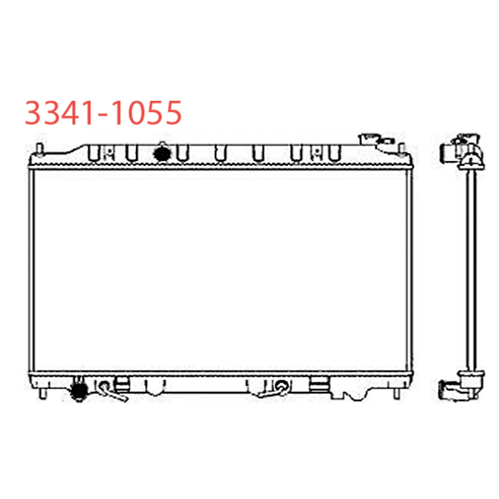 Радиатор охлаждения Sakura 33411055