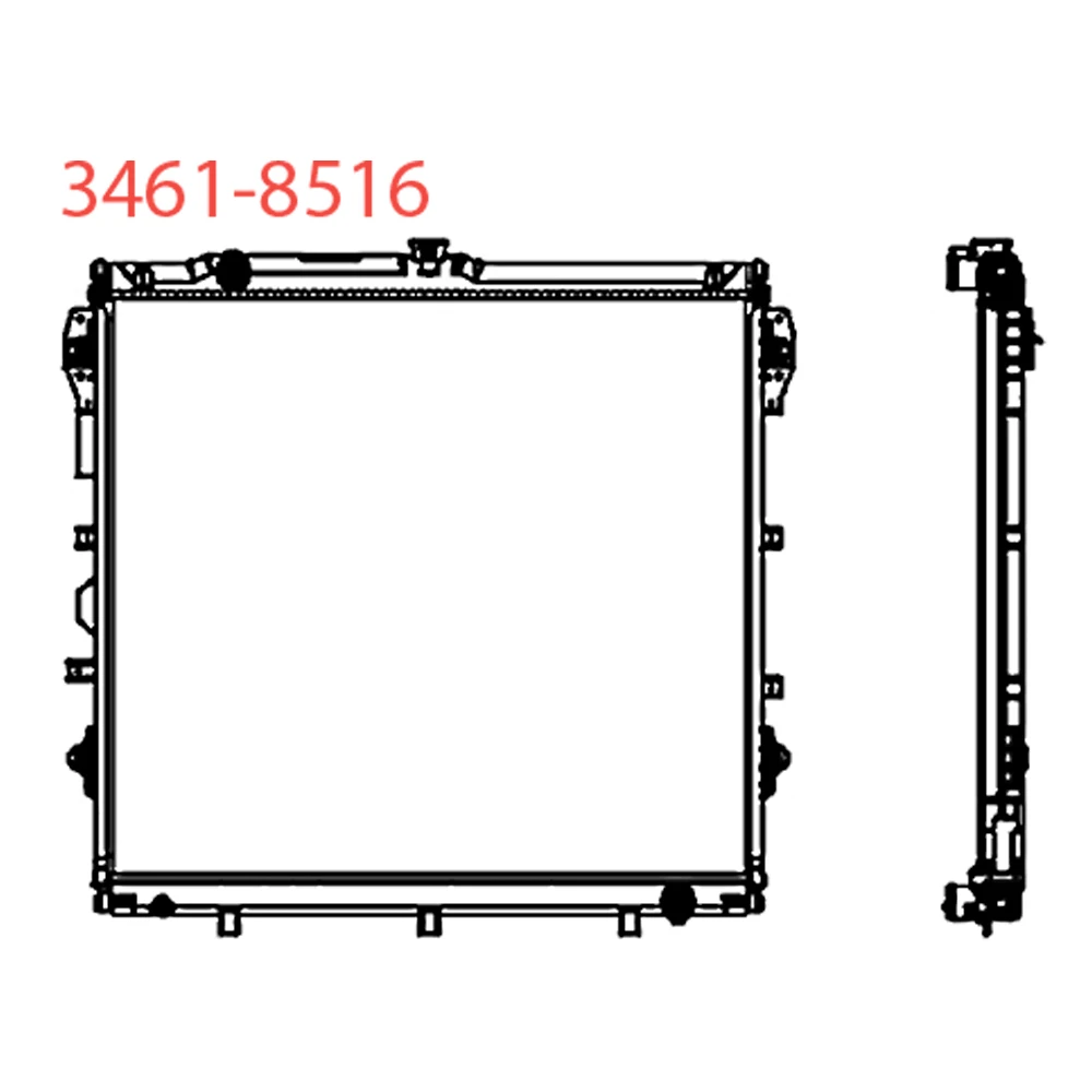 Радиатор охлаждения Sakura 34618516