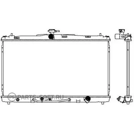 Радиатор охлаждения Sakura 34618540