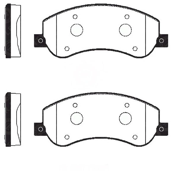 Колодки дисковые передние Sangsin SP1675