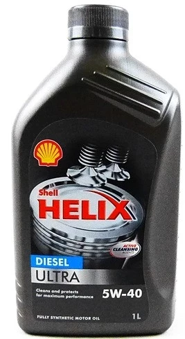 Моторное масло Shell Helix Diesel Ultra 5W-40 синтетическое 1 л