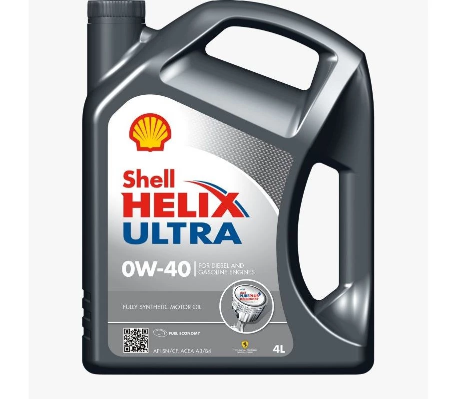 Моторное масло Shell Helix Ultra 0W-40 синтетическое 4 л