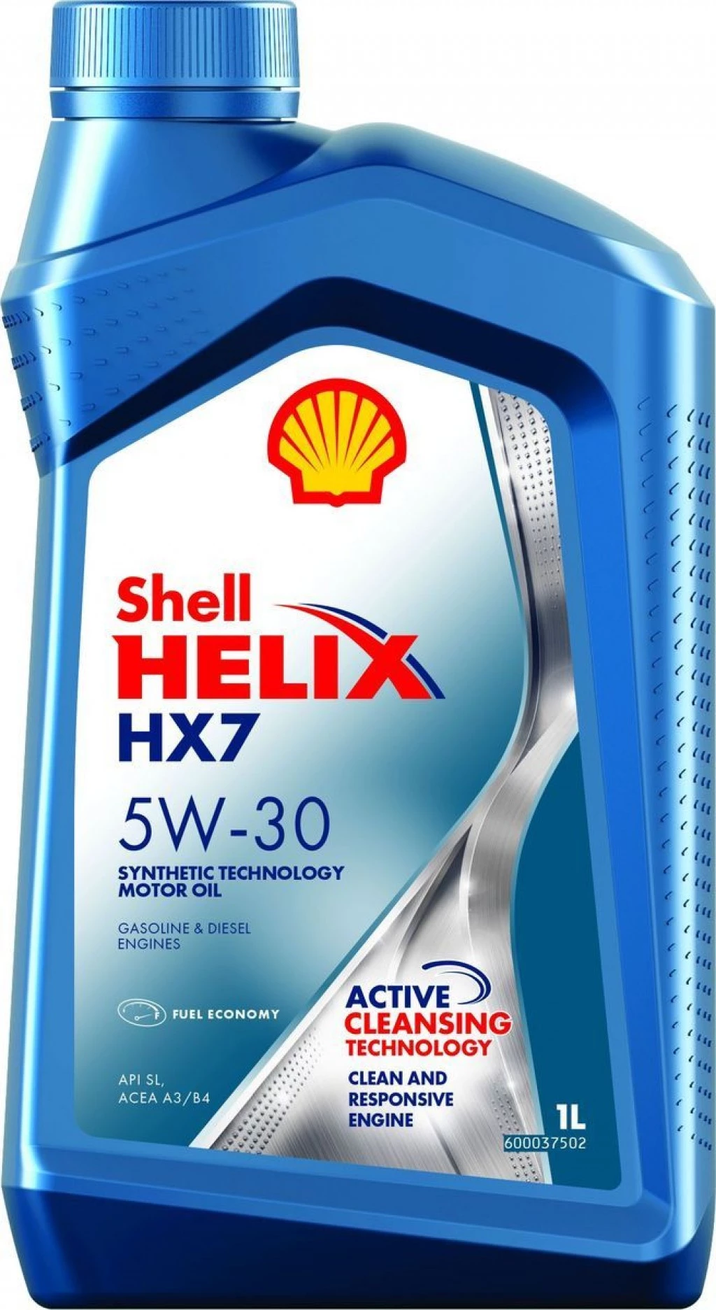 Моторное масло Shell Helix HX7 5W-30 полусинтетическое 1 л
