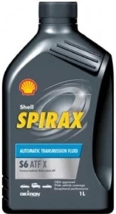 Масло трансмиссионное Shell Spirax S6 ATF X синтетическое 1 л