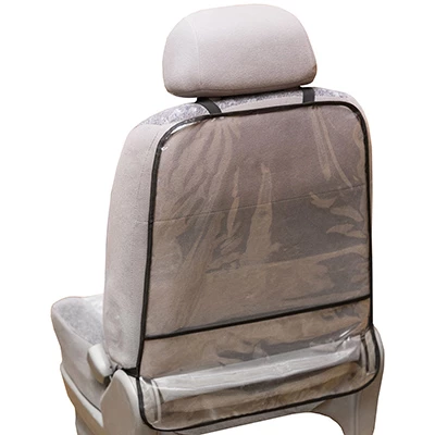 Защита спинки сиденья SKYWAY органайзер ПВХ (прозрачный, карман 60*50 см)