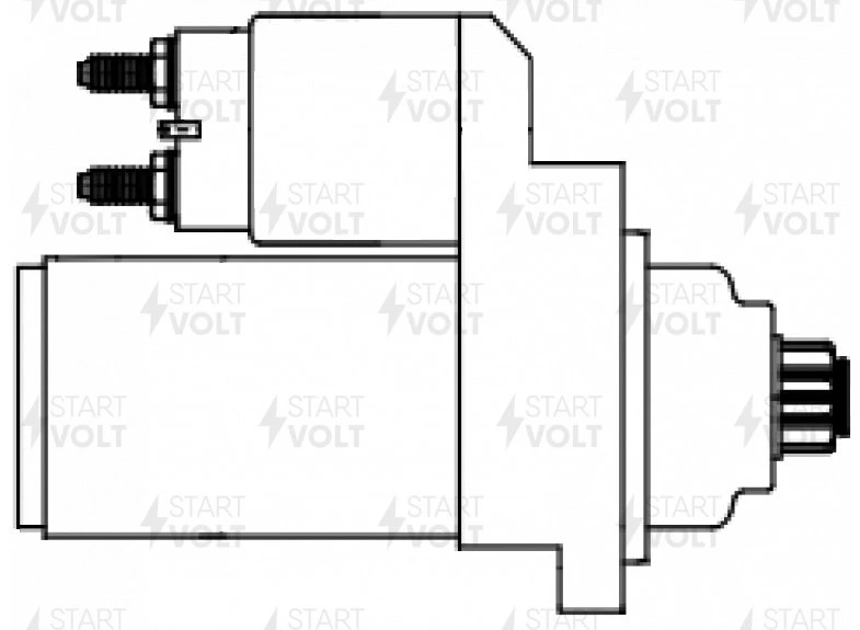 Стартер STARTVOLT LSt 1422