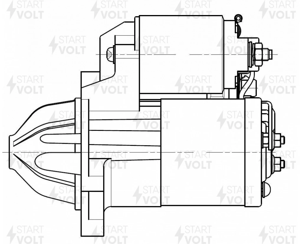 Стартер STARTVOLT LSt 2504