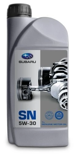 Моторное масло Subaru Geniune Motor Oil 5W-30 синтетическое 1 л