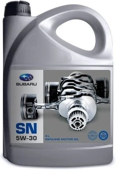 Моторное масло Subaru Geniune Motor Oil 5W-30 синтетическое 4 л