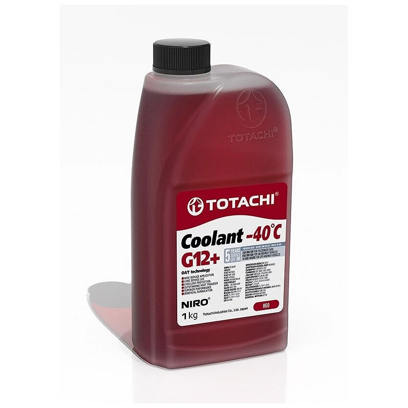 Антифриз Totachi Niro G12 -40°С красный 1 кг