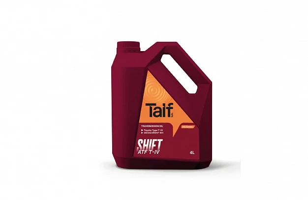 Масло трансмиссионное Taif Shift ATF T-IV синтетическое 4 л