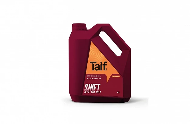 Масло трансмиссионное Taif Shift ATF DX III H синтетическое 4 л