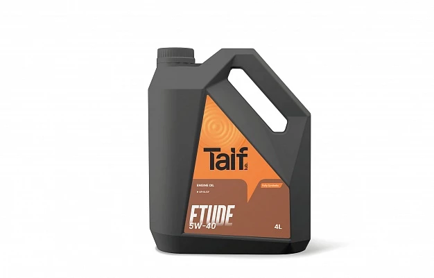 Моторное масло Taif Etude 5W-40 синтетическое 4 л