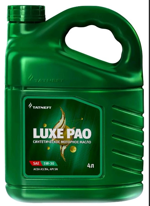Моторное масло Tatneft Luxe Pao 5W-30 4 л