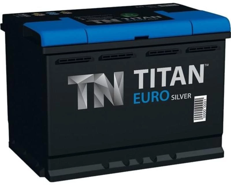 Аккумулятор легковой Titan Euro Silver 76 ач 730А Прямая полярность