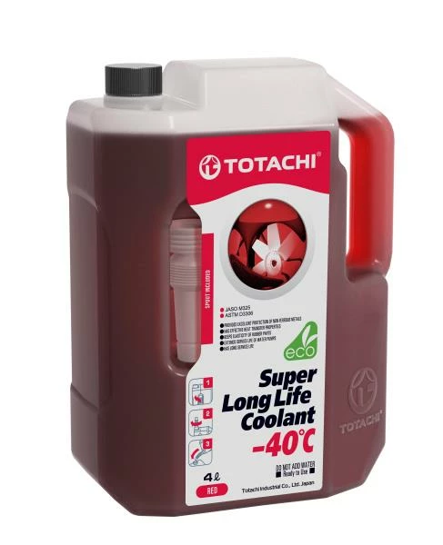 Антифриз Totachi Super Long Life Coolant -40°С красный (арт. 41804)