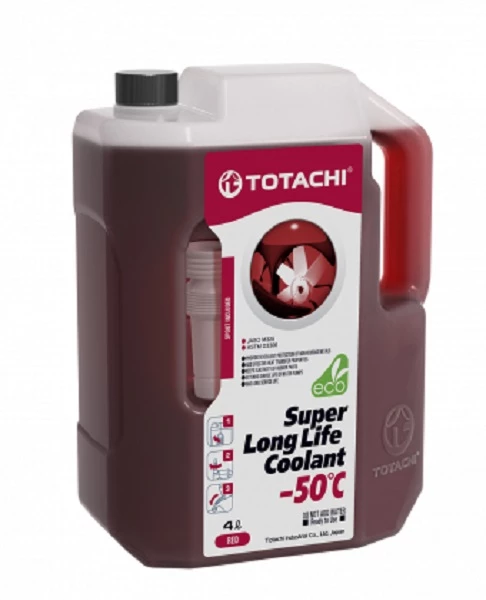Антифриз Totachi Super Long Life Coolant -50°С красный (арт. 41904)