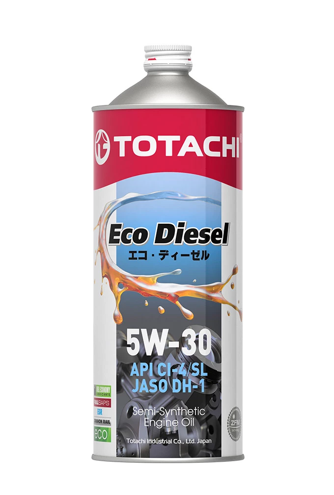 Моторное масло Totachi Eco Diesel 5W-30 полусинтетическое 1 л