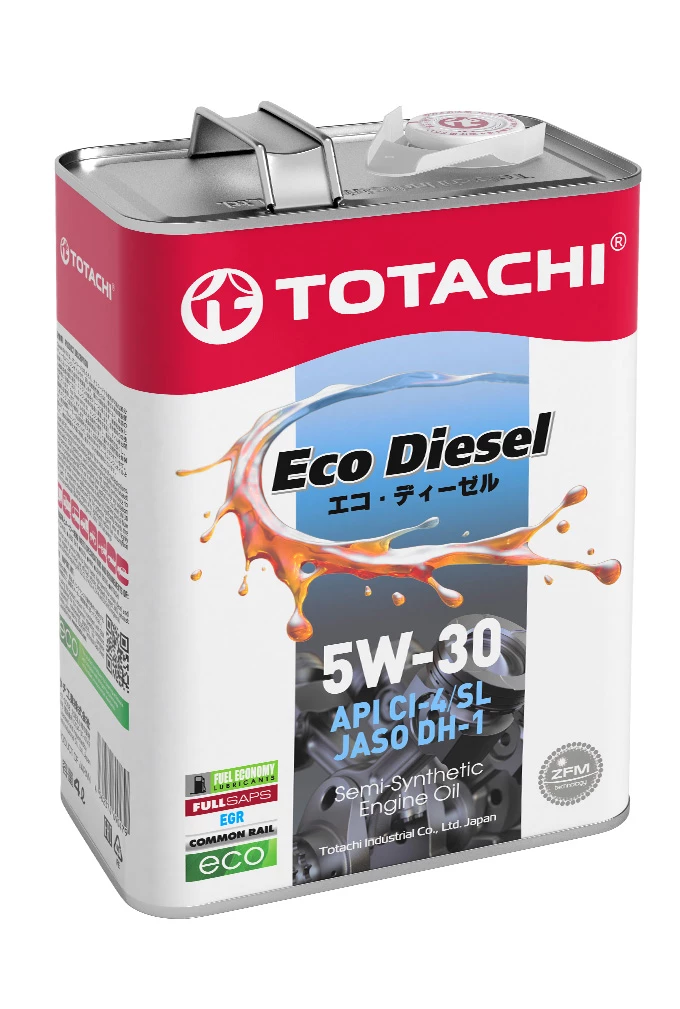 Моторное масло Totachi Eco Diesel 5W-30 полусинтетическое 4 л