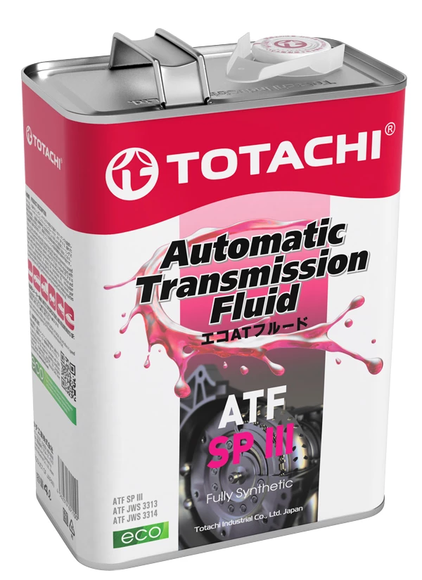 Масло трансмиссионное Totachi ATF SP-III синтетическое 4 л