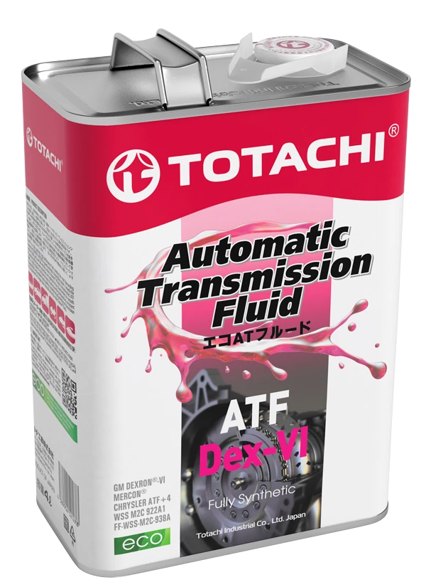 Масло трансмиссионное Totachi ATF DX-VI 4 л