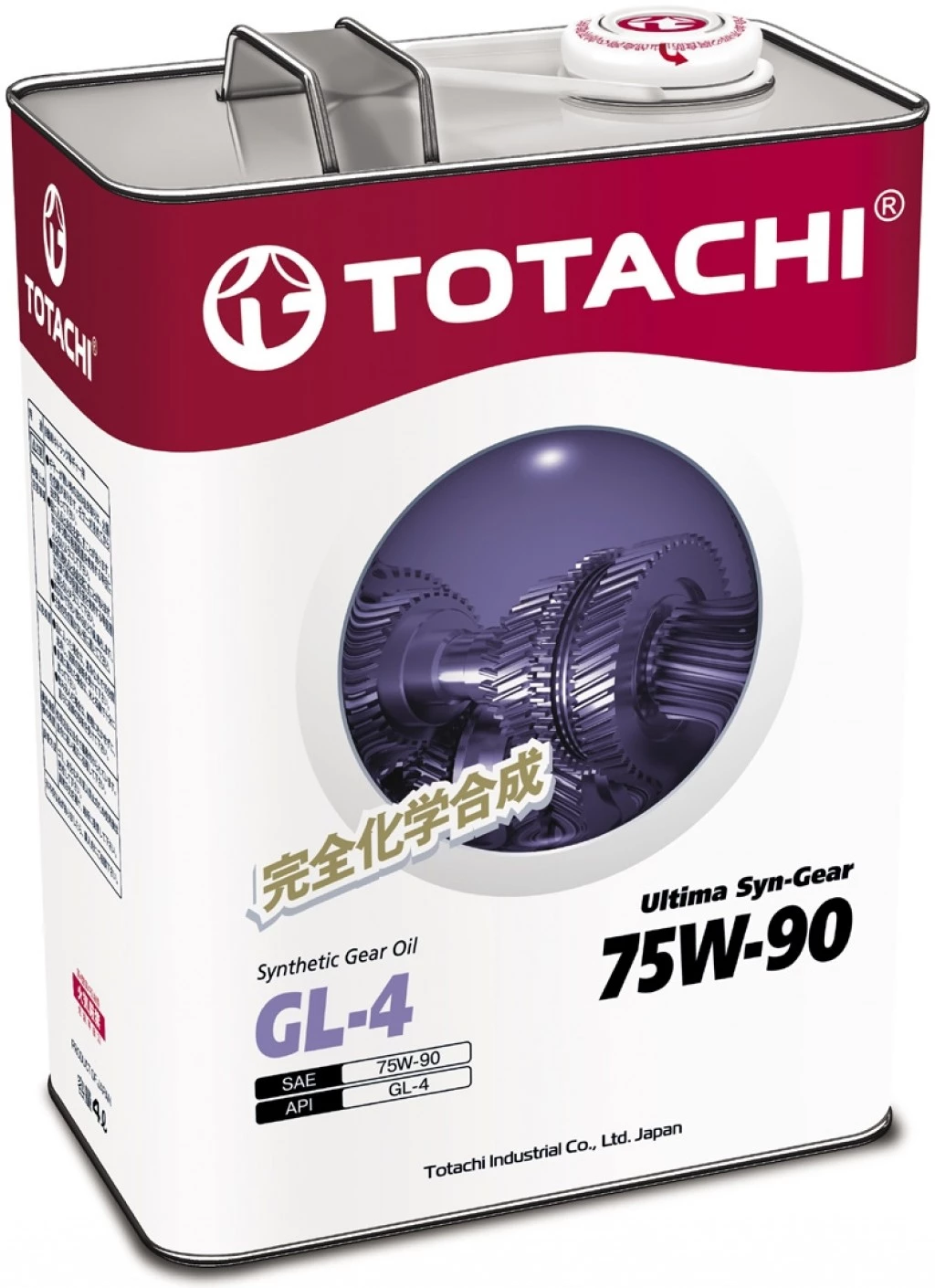 Масло трансмиссионное Totachi Ultima Syn-Gear 75W-90 синтетическое 4 л