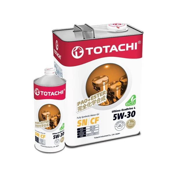 Моторное масло Totachi Ultima EcoDrive L 5W-30 синтетическое 4 л + 1 л