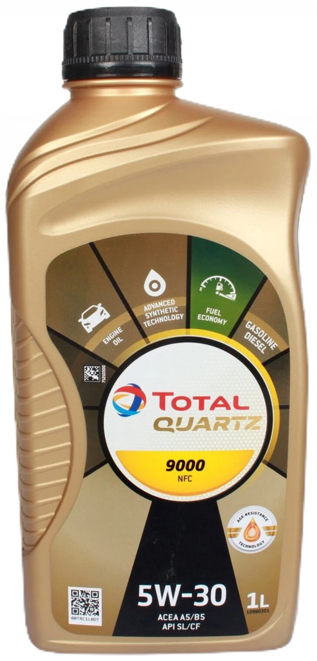 Моторное масло Total Quartz 9000 Future NFC 5W-30 синтетическое 1 л