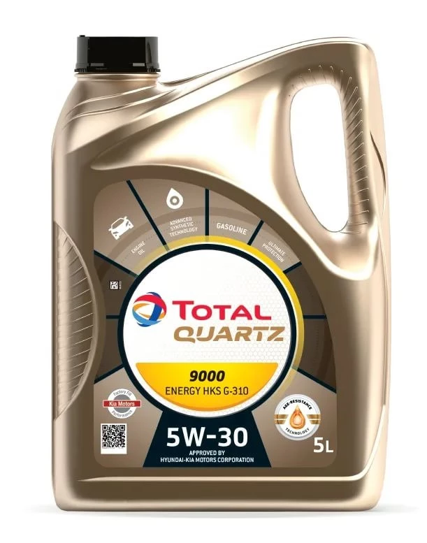 Моторное масло Total Quartz 9000 Energy HKS G-310 5W-30 синтетическое 5 л