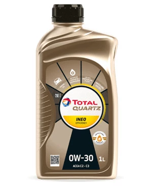 Моторное масло Total Quartz Ineo Efficiency 0W-30 синтетическое 1 л