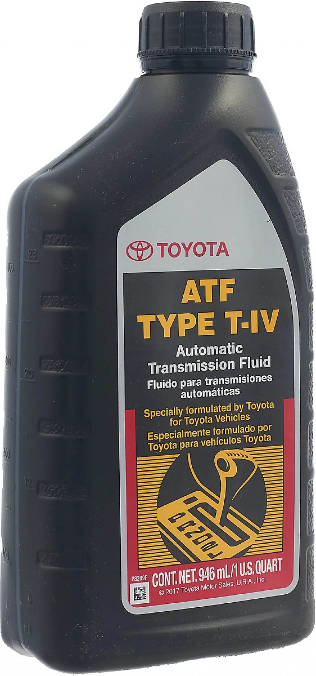 Масло трансмиссионное Toyota ATF Type T-IV минеральное 0,946 л.