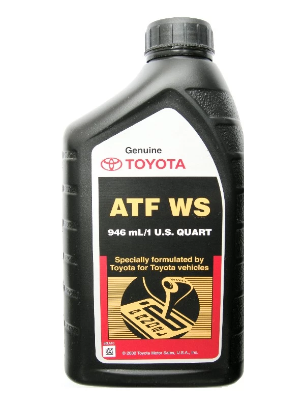 Масло трансмиссионное Toyota ATF WS синтетическое 0,946 л