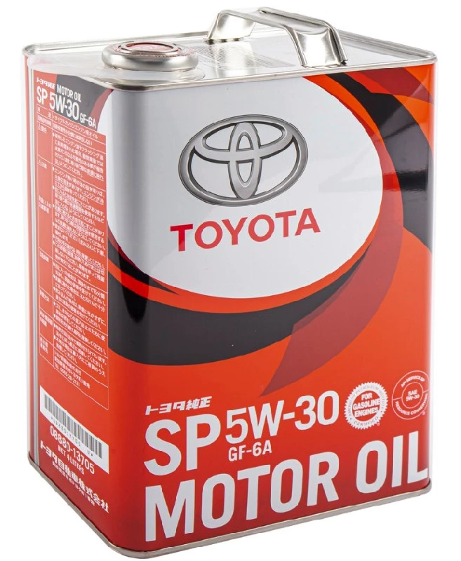 Моторное масло Toyota Motor Oil 5W-30 гидрокрекинг 4 л