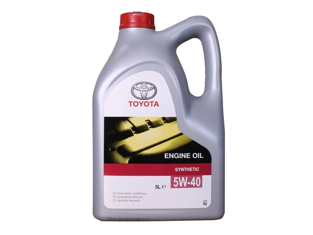 Моторное масло Toyota Engine Oil 5W-40 синтетическое 5 л