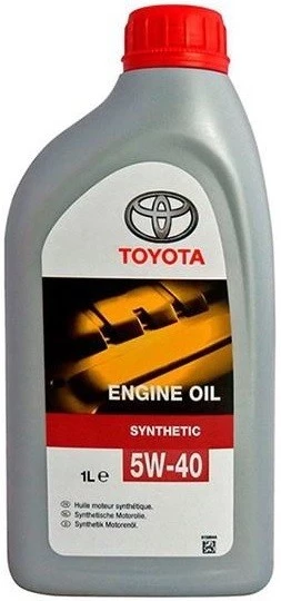Моторное масло Toyota Engine Oil 5W-40 синтетическое 1 л