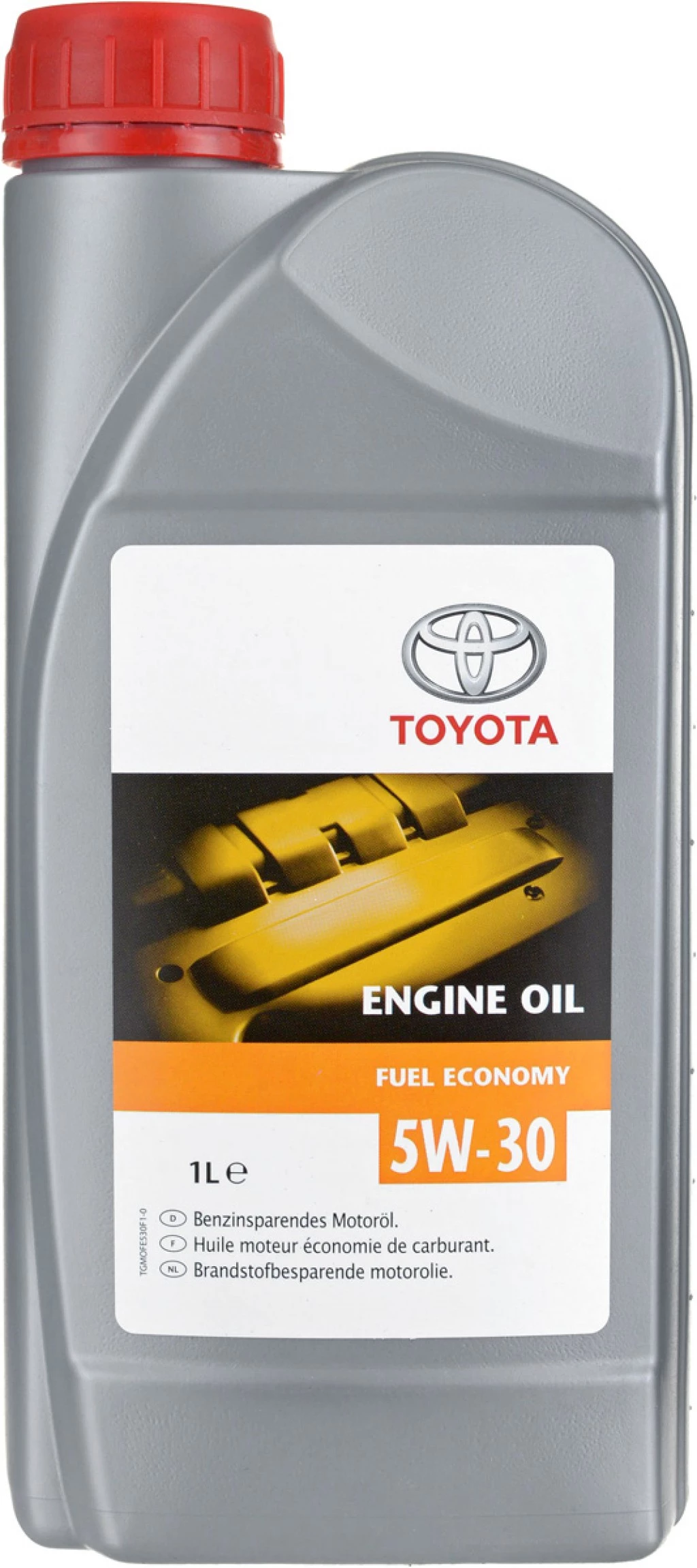 Моторное масло Toyota Engine Oil 5W-30 синтетическое 1 л