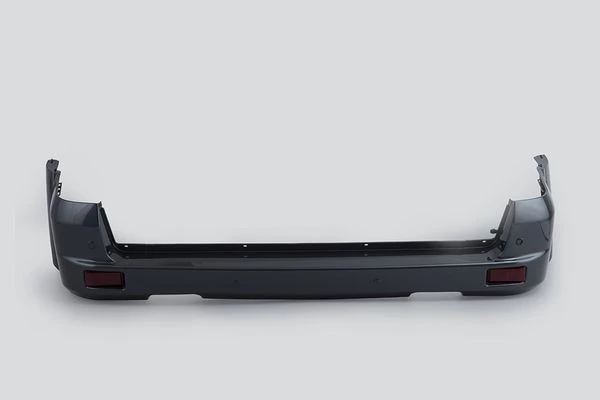 Бампер УАЗ Патриот задний рестайлинг (темно-серый металлик) УАЗ с датчиками абикс