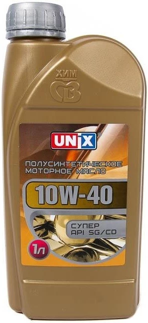 Моторное масло Unix Супер 10W-40 полусинтетическое 1 л