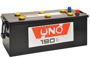 Аккумулятор грузовой Uno 190 ач 1 200А Прямая полярность