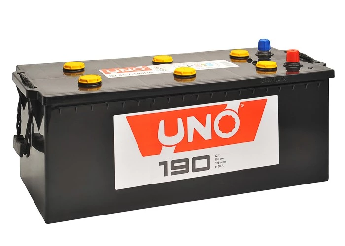 Аккумулятор грузовой Uno 190 ач 1 200А Обратная полярность
